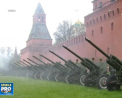 Rusia a sarbatorit victoria in cel de-al Doilea Razboi Mondial. La tribuna oficiala, in dreapta lui Putin a stat Igor Dodon, iar Dmitrii Medvedev nici nu prea s-a vazut - VIDEO