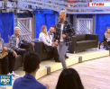 Baietii de la SunStroke Project au ales sa plece la Moscova, la "Pusti Govoreat" dupa succesul de la Eurovision. Au stat toata emisiunea, insa au vorbit mai putin de un minut si nici nu au cantat, desi au venit pregatiti - VIDEO