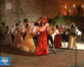 Noapte alba la Cetatea Sorocii. Dansurile de epoca, spectacolele si personajele istorice au dus vizitatorii intr-o calatorie in timp - VIDEO