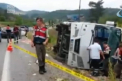 16 turisti ucraineni si doi cetateni turci, raniti in urma unui accident produs in orasul Mugla, Turcia - VIDEO