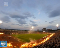 Au incins atmosfera pe stadion, la propriu. Fanii echipei Partizan Belgrad au sarbatorit titlul intr-o maniera unica. Cum s-au distrat baietii - VIDEO