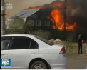 Alerta in cateva regiuni din Siberia. Incendiile de vegetatie au distrus 200 de case, lasand pe drumuri sute de oameni - VIDEO
