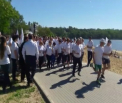 Maratonul solidaritatii in parcul Valea Morilor: zeci de oameni au alergat 4 km pentru o cauza nobila. Banii adunati vor fi donati Institutului Oncologic- VIDEO