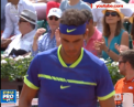 Rafael Nadal e pregatit sa dea lovitura la Roland Garros. Tenismanul spaniol a jucat cu francezul Benoit Paire - VIDEO