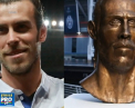 Dupa Ronaldo, i-a venit randul si lui Bale. Artistul ce a creat bustul controversat al starului portughez l-a imortalizat si pe fotbalistul galez - VIDEO