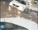 Strazi transformate in rauri, masini inundate si ambuteiaje uriase. Cum arata orasul Omsk, maturat de o ploaie torentiala - VIDEO