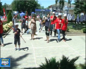 Festivalul "Bucuriei" la Orhei. Zeci de parinti impreuna cu micutii lor au decis sa aiba un week-end activ si sanatos: au alergat si au jucat volei sau fotbal - VIDEO