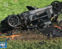Momente cumplite pentru un celebru prezentator britanic. Masina in care se afla a iesit de pe drumul de munte si s-a rasturnat - VIDEO 
