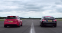 Aflam in sfarsit cum se descurca Audi-ul RS6 impotriva electricei Tesla Model S - VIDEO 
