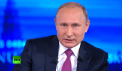 Liderul de la Kremlin, Vladimir Putin, raspunde LIVE la intrebarile rusilor. Subiectele de pe ordinea de zi: social, sanatate, educatie, economie si politica externa