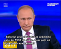 Ani diferiti, aceleasi intrebari pentru Vladimir Putin.  In toti acesti ani oamenii se intreaba cum sa traiesti cu salarii si pensii atat de mici, semn ca situatia din tara nu se schimba - VIDEO 