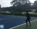 Joaca tenis si in timpul sarcinii. Serena Williams, fosta numarul unu mondial, filmata in timpul unui antrenament - VIDEO