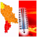 De la galben - la portocaliu si rosu. Avem cod portocaliu de canicula in centrul tarii si cod ROSU in sudul tarii. La cat vor ajunge temperaturile. Anuntul facut de meteorologi cu putin timp in urma