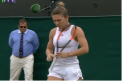 Simona Halep este la un pas de a deveni numarul 1 mondial. Romanca nu a pierdut nici un game la Wimbledon, pana acum si s-a calificat in sferturi - VIDEO