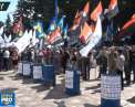 Haos si batai in centrul Kievului. Pentru a doua zi la rand, in fata Radei ucrainene s-au adunat sute de oameni - VIDEO