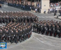Franta si-a pus haine de sarbatoare. O parada impresionanta s-a dat pe strazile din Paris, pe bulevardul Champs-Elysees, la care au participat peste 4 mii de militari - VIDEO