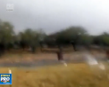 O furtuna cu grindina a facut prapad in Rusia. Acoperisurile a peste 200 de locuinte si scoli au fost avariate, iar numeroase familii au ramas fara lumina - VIDEO