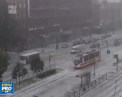 "Troiene" pe strazile din Sankt Petersburg in mijlocul verii - VIDEO