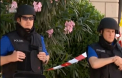 Clipe de cosmar intr-un oras din Elvetia. Un barbat s-a napustit asupra mai multor trecatori cu o drujba, fara sa spuna nimic - VIDEO