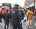 Perchezitii intr-un centru pentru imigranti din Germania dupa ce un individ inarmat cu un cutit a intrat intr-un supermarket si a atacat clientii: o persoana a murit, iar alte sase au fost ranite - VIDEO