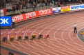 Finalul unei epoci in atletism. Usain Bolt a fost invins in ultima cursa de 100 de metri in cariera profesionista - VIDEO