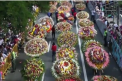 Orasul Medellin a devenit un coltisor de poveste. Festivalul Florilor a dat culoare strazilor, care au devenit pline de oameni - VIDEO