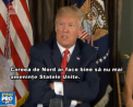 Tensiunile dintre Washington si Phenian au ajuns la un nivel critic, dupa ce Donald Trump a spus ca se va napusti regimul nord-coreean daca escaladeaza amenintarea nucleara - VIDEO