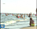 Autoritatile din Odesa anunta ca marea a fost poluata in urma ploilor din ultimele zile, astfel locuitorii, dar si turisti sunt indemnati sa nu intre in apa pentru a nu se imbolnavi - VIDEO