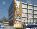 Portretul lui Decebal va fi desenat pe o cladire de pe strada din capitala cu acelasi nume. Pictura va fi realizata de pictorul, care a dat culoare mai multor blocuri din Chisinau - VIDEO