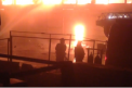 Incendiu urias la un depozit cu produse chimice din Moscova: 180 de pompieri au luptat mai bine de 4 ore pentru a stinge flacarile - VIDEO