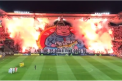 Ultrasii Legiei au lovit din nou in meciul cu Sheriff. Suporterii polonezi au intins un banner imens pe care era imaginea unui porc. Clubul risca o noua amenda - VIDEO