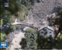Bilantul persoanelor disparute in sud-estul Elvetiei, in urma unei alunecari de teren a crescut la 14. Imagini infioratoare, filmate de sus cu o drona - VIDEO
