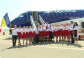 Air Moldova a sarbatorit impreuna cu pasegerii sai cei douazeci si sase de ani de independenta ai Republicii Moldova - VIDEO
