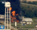 Incendiu la o fabrica chimica din Texas. Muncitorii care se aflau in uzina au fost scosi din cladire - VIDEO