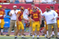 Moment emotionant la un meci de fotbal american in SUA. Un sportiv orb a debutat pentru echipa pe care a admirat-o o viata: a fost aplaudat indelung - VIDEO