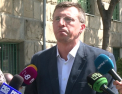 "Eu deja sentinta mi-am luat-o, starea mea nu este din cauza dosarelor". Dorin Chirtoaca, cu lacrimi in ochi la Procuratura Anticoruptie - VIDEO
