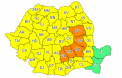 Vreme rea in toata Romania. Cod Portocaliu de vijelie in 5 judete din tara, iar in capitala Bucuresti, primarul Gabriela Firea inchide scolile mai devreme   - FOTO
