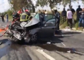 Trei persoane au murit, sapte au fost ranite, iar una este in coma, dupa ce autoturismul in care se aflau a fost lovit de un autobuz. Accidentul a avut loc in judetul Constanta - VIDEO