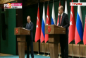 Putin si Erdogan s-au intalnit la Ankara, unde au discutat despre constructia unui gazoduct - VIDEO