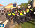 Ciocniri violente pe strazile unui oras suedez. Politia a intervenit pentru a calma spiritele izbucnite intre mai multe grupuri de neonazisti: 60 de persoane, retinute - VIDEO