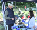 Zeci de oameni care au trecut prin oraselul sanatatii, amenajat intr-un parc din capitala, si-au putut masura tensiunea si nivelul glicemiei - VIDEO