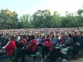 Spectacol in aer liber. Muzica lui Eugen Doga a adunat sute de oameni la teatrul verde din parcul Valea Morilor - VIDEO