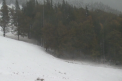 A nins in plina toamna. In unele zone din Romania, stratul de zapada ajunge la un metru, iar temperaturile sunt joase - VIDEO
