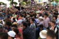 Demonstratie de forta pe strazile unui oras din Japonia. Sute de oameni au participat la un concurs de tras sfoara - VIDEO
