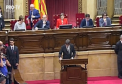 La aproape doua saptamani de la referendumul din Catalonia, presedintele a semnat declaratia de independenta, dar imediat a si suspendat-o - VIDEO
