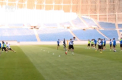 Au efectuat primul antrenament pe noul stadion. Moldoveanul Nicolae Calancea si colegii sai de la CS U Craiova au testat gazonul de pe arena "Ion Oblemenco" - VIDEO