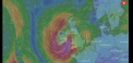 Uraganul Ophelia, in linie dreapta spre Europa. Unde va lovi furtuna tropicala