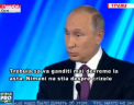 Putin acuza UE de standarde duble. Liderul de la Kremlin sustine ca europenii nu vor sa recunoasca independenta regiuni Catalonia sau a Crimeii, desi in 2008 au admis declararea Kosovo ca stat - VIDEO