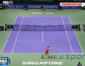 Simona Halep, invinsa fara drept de apel de tenismena daneza, la Turneul Campioanelor. Wozniacki a dominat copios primul set al meciului cu Halep - VIDEO