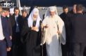 Patriarhul Kiril al Rusiei a ajuns la Bucuresti. Pe aeroport, el a fost intampinat de Patriarhul Daniel, conducatorul Bisericii Ortodoxe Romane - VIDEO